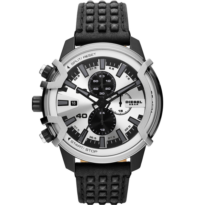 Diesel Men's Griffed White Dial Watch