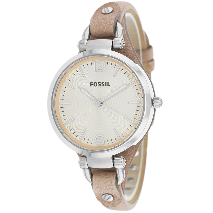 Fossil Women's Georgia Beige Dial Watch - ES2830