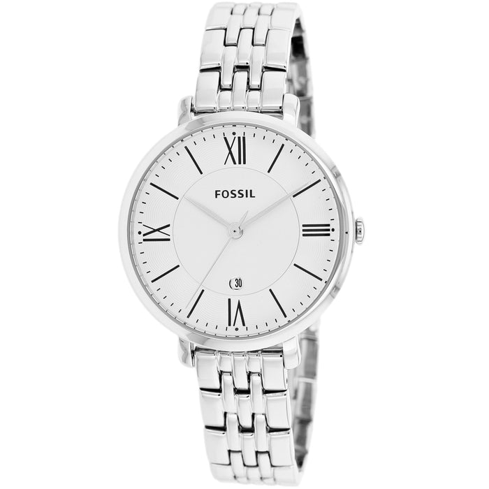 Fossil Women's Jacqueline  Silver Dial Watch - ES3433