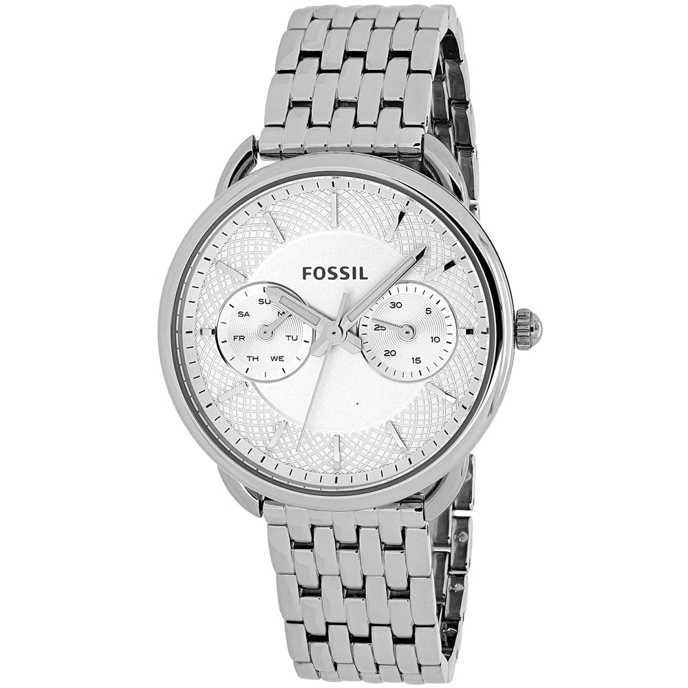 Fossil Women's Tailor Silver Dial Watch - ES3712 — Accuratime