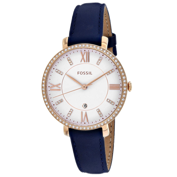 Fossil Women's Jacqueline White Dial Watch - ES4291