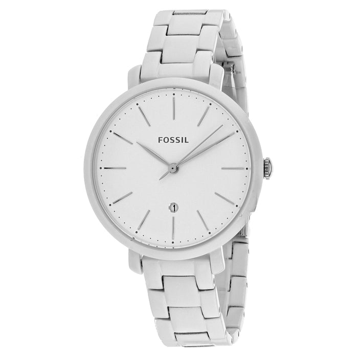 Fossil Women's Jacqueline White Dial Watch - ES4397