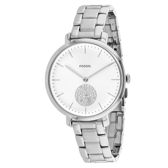 Fossil Women's Jacqueline Silver Dial Watch - ES4437