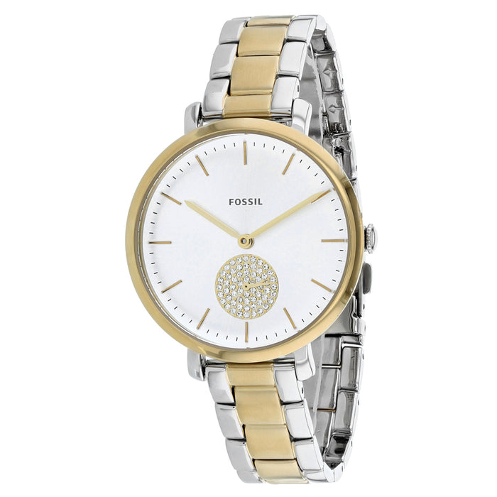 Fossil Women's Jacqueline Silver Dial Watch - ES4439