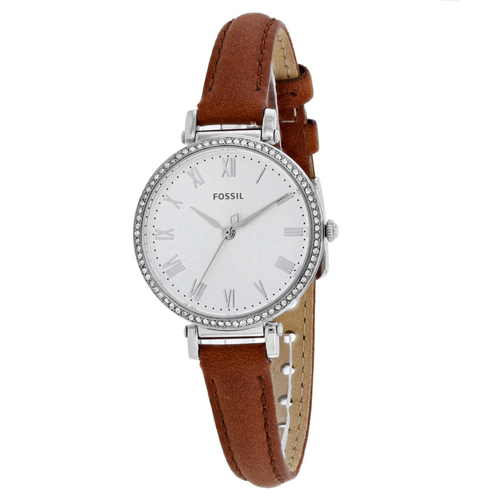 Fossil Women's Kinsey Silver Dial Watch - ES4446