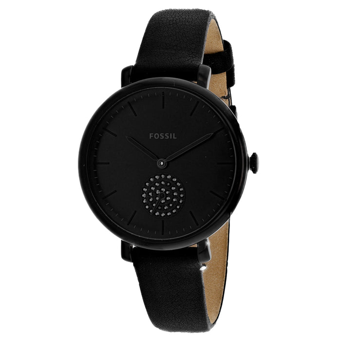 Fossil Women's Jacqueline Black Dial Watch - ES4490