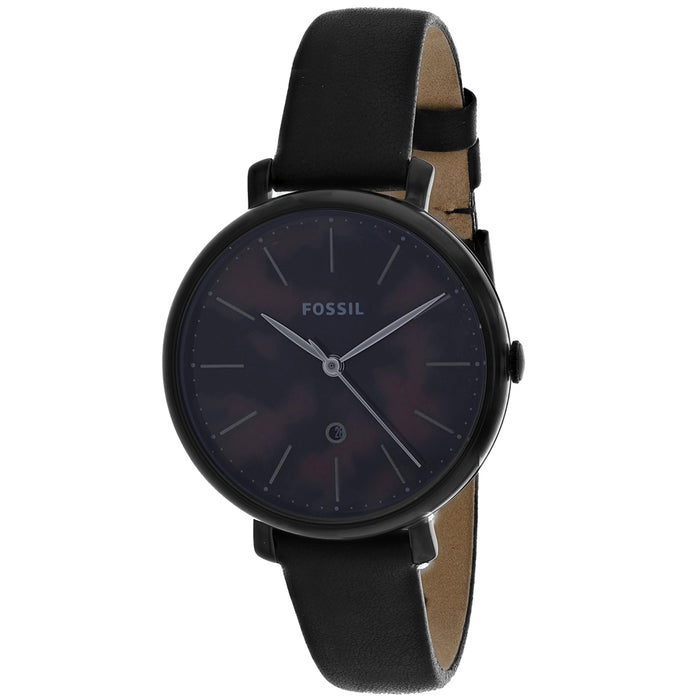 Fossil Women's Jacqueline Black Dial Watch - ES4632