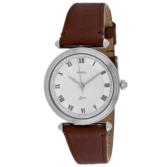 Fossil Women's Lyric Silver Dial Watch - ES4706