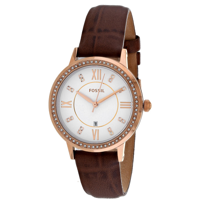 Fossil Women's Gwen White Dial Watch - ES4878