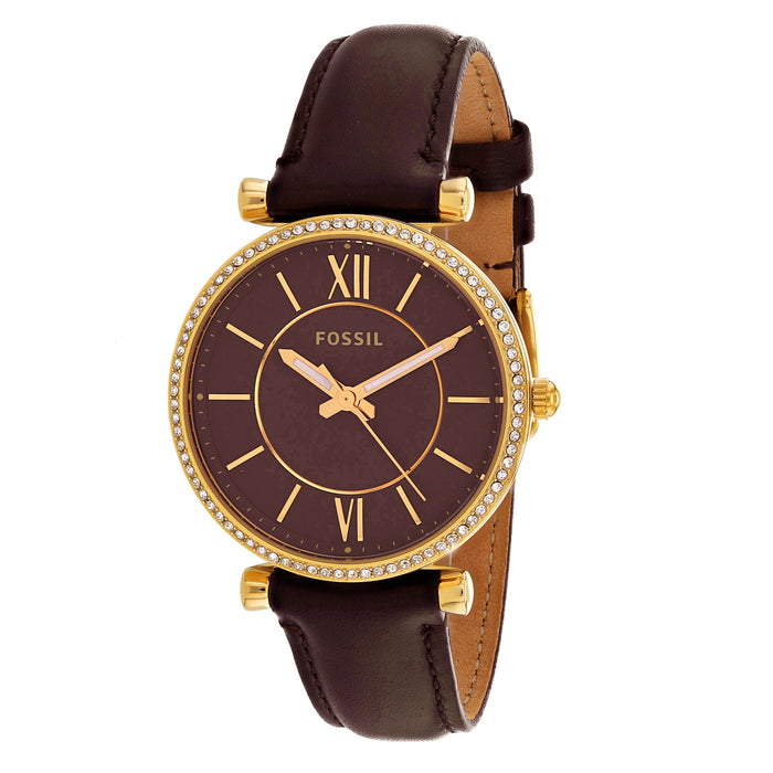 Fossil Women's Carlie Brown Dial Watch - ES4973