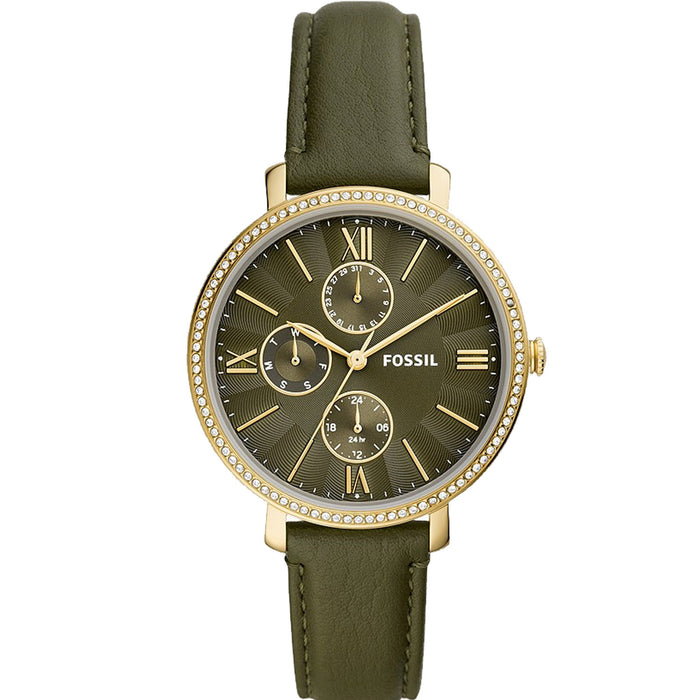 Fossil Women's Jacqueline Green Dial Watch