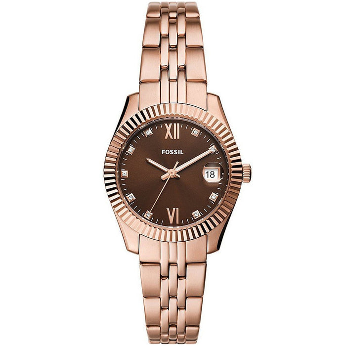 Fossil Women's Scarlette Brown Dial Watch - ES5324