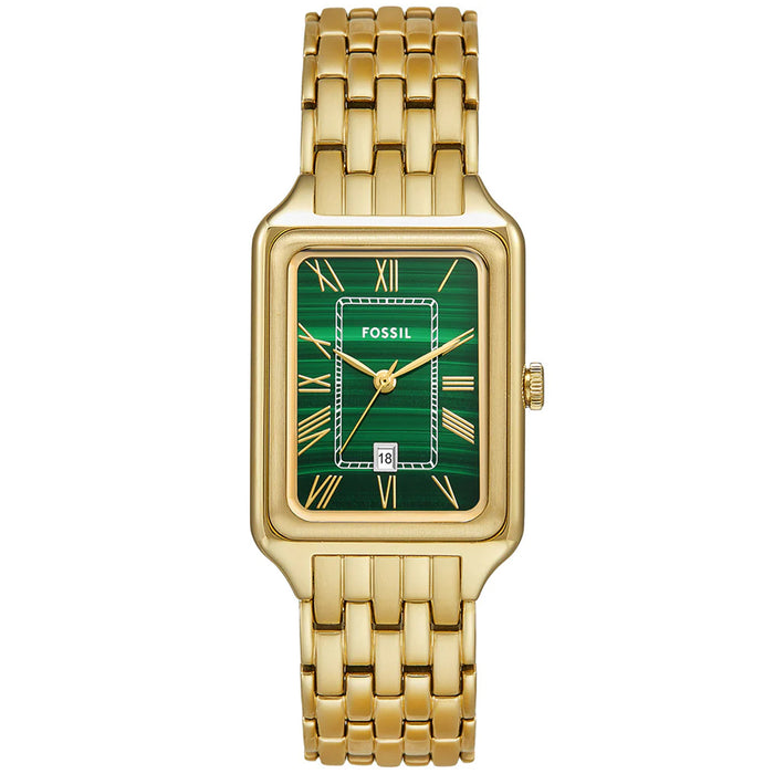 Fossil Women's Raquel Green Dial Watch - ES5341