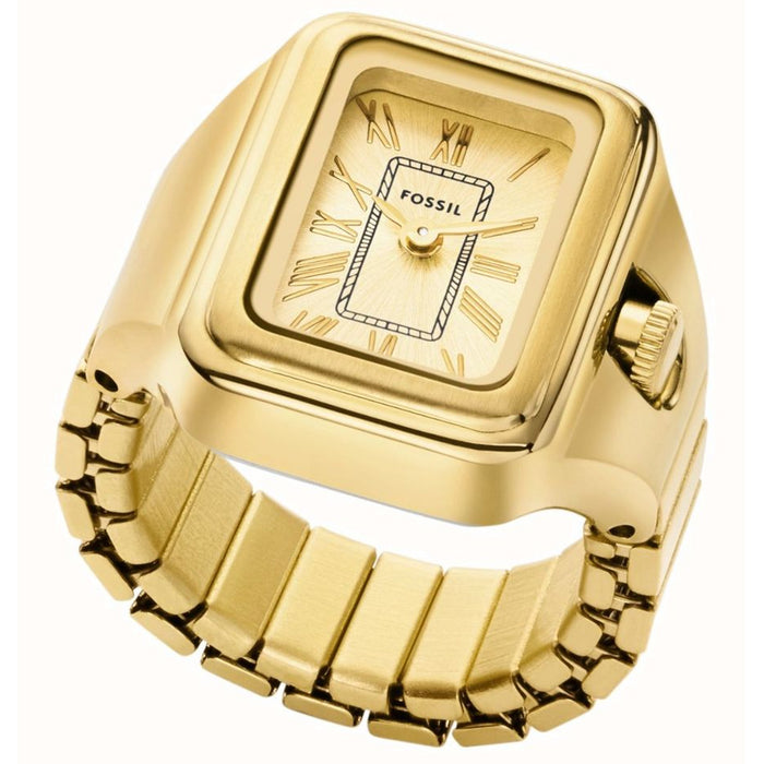 Fossil Women's Raquel Watch Ring Gold Dial Watch - ES5343