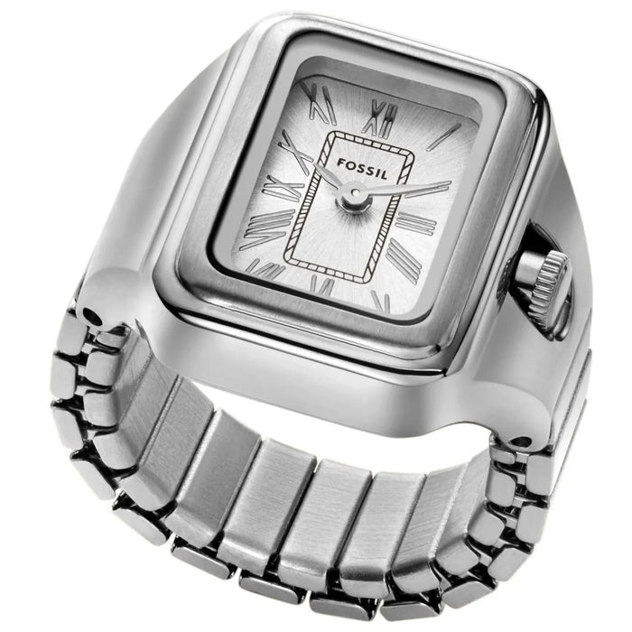 Fossil Women's Raquel Watch Ring Silver Dial Watch - ES5344