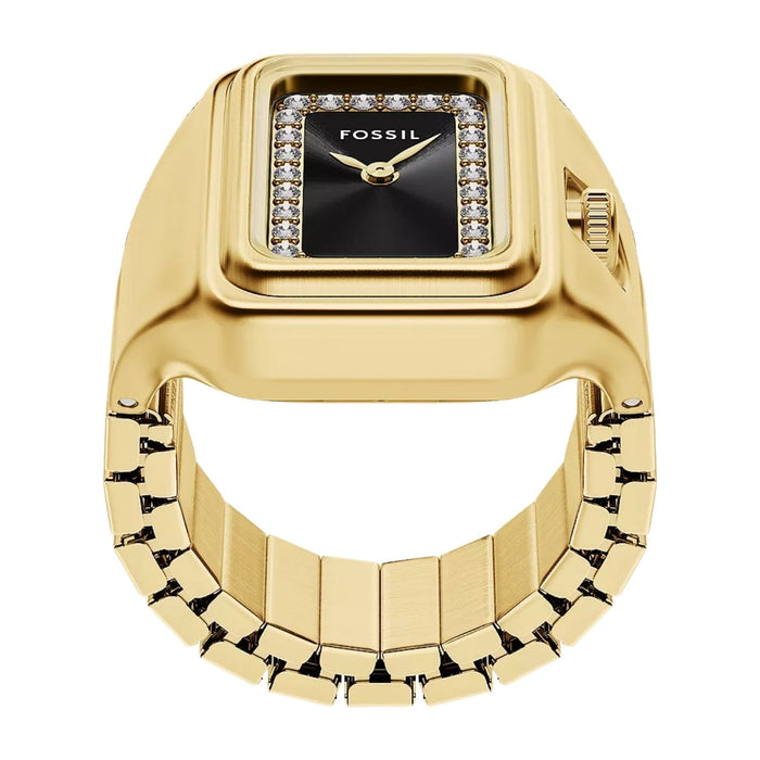 Fossil Women's Carlie Mini Black Dial Watch - ES5447