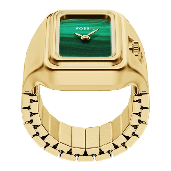 Fossil Women's Raquel Mini  Green Dial Watch - ES5448