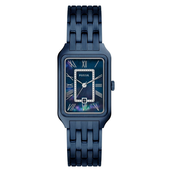Fossil Women's Raquel Blue Dial Watch - ES5479