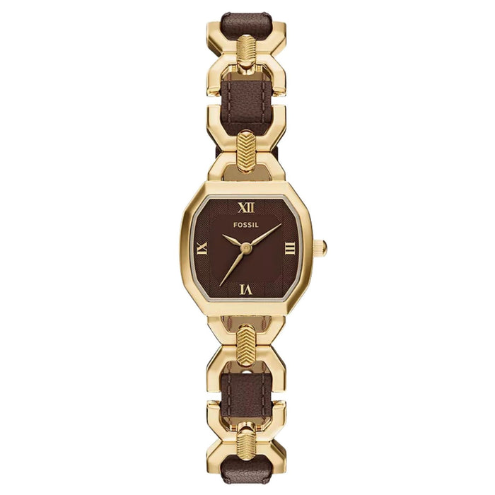 Fossil Women's Harlow Brown Dial Watch - ES5497