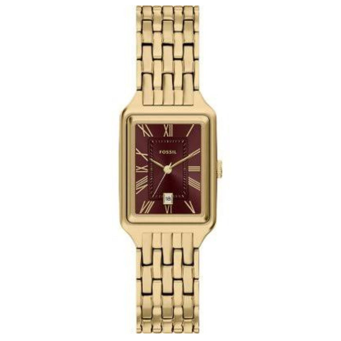 Fossil Women's Raquel Burgundy red Dial Watch - ES5512