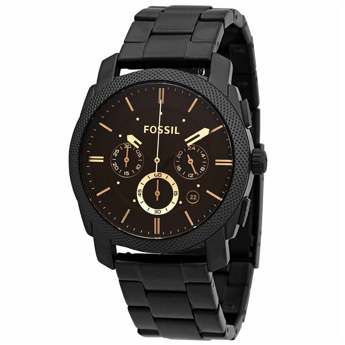 Fossil Men's Machine Dark Brown Dial Watch