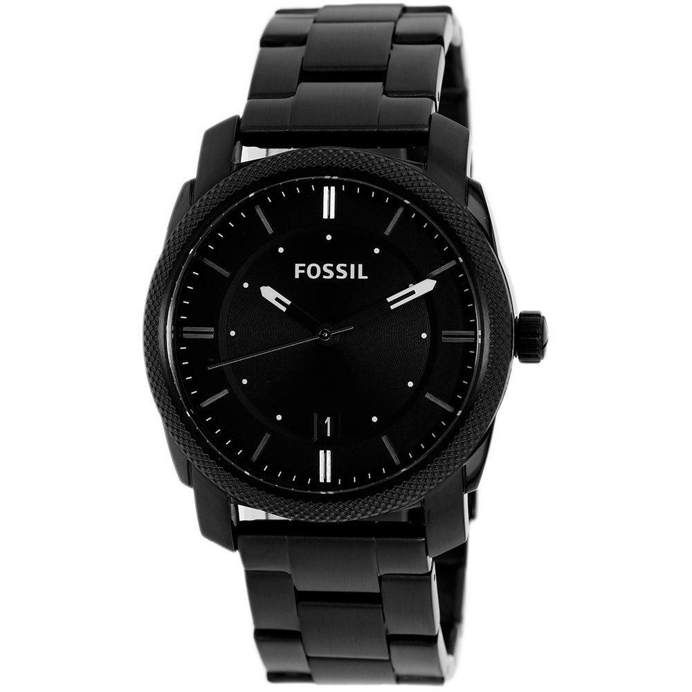 Fossil Men's Machine Black Dial Watch - FS4775 — Accuratime