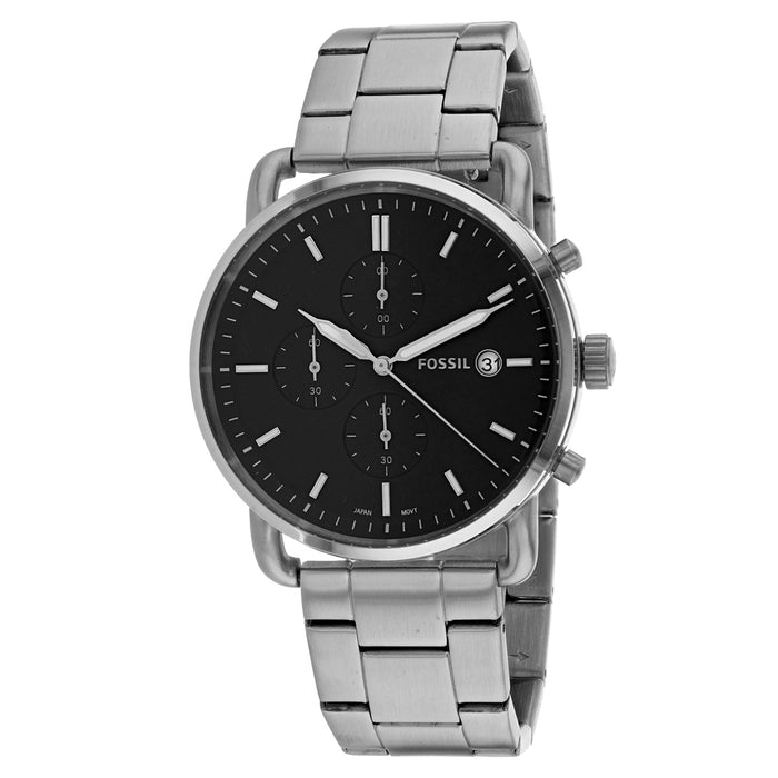 Fossil Men's Commuter Black Dial Watch - FS5399