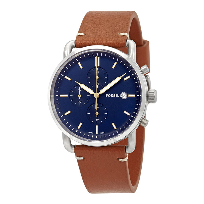 Fossil Men's Commuter Blue Dial Watch - FS5401