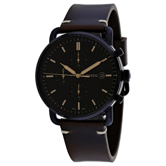 Fossil Men's Commuter Black Dial Watch - FS5403