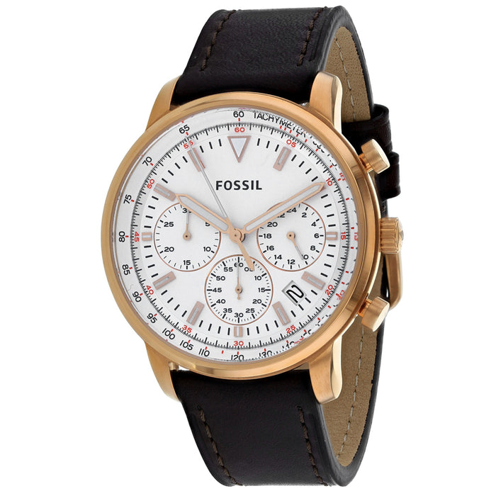 Fossil Men's Goodwin White Dial Watch - FS5415