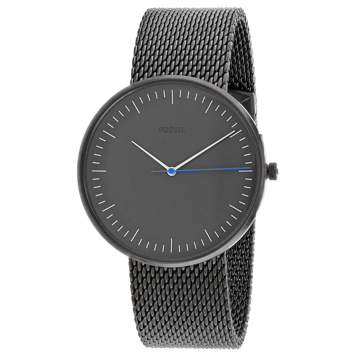 Fossil Men's Essentialist Gunmetal Dial Watch - FS5470