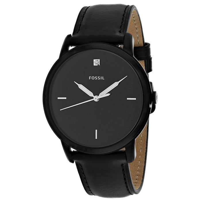 Fossil Men's Minimalist Black Dial Watch - FS5478