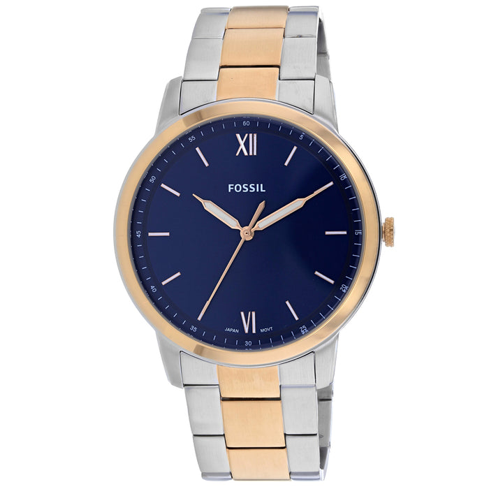 Fossil Men's The Minimalist Blue Dial Watch - FS5498