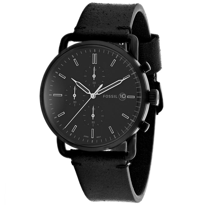 Fossil Men's Commuter Black Dial Watch - FS5504