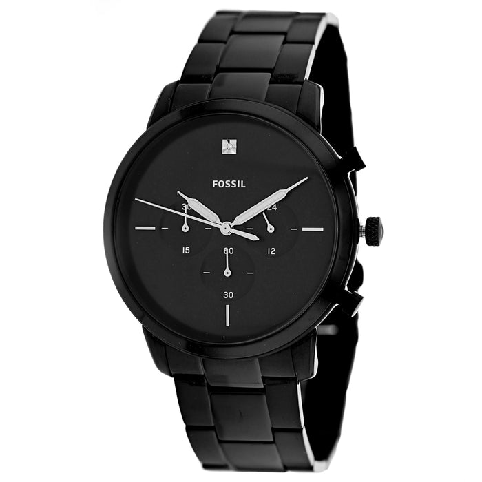 Fossil Men's Neutra Black Dial Watch - FS5583