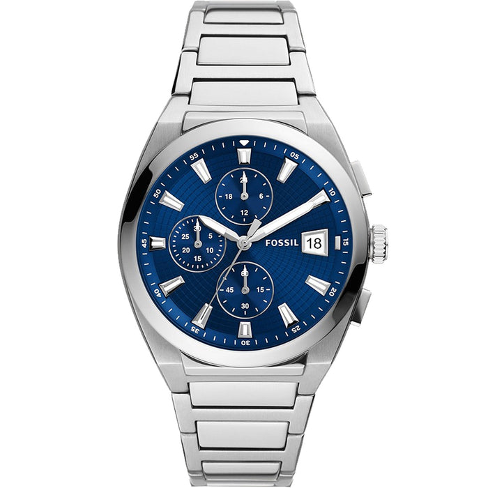 Fossil Men's Everett Blue Dial Watch