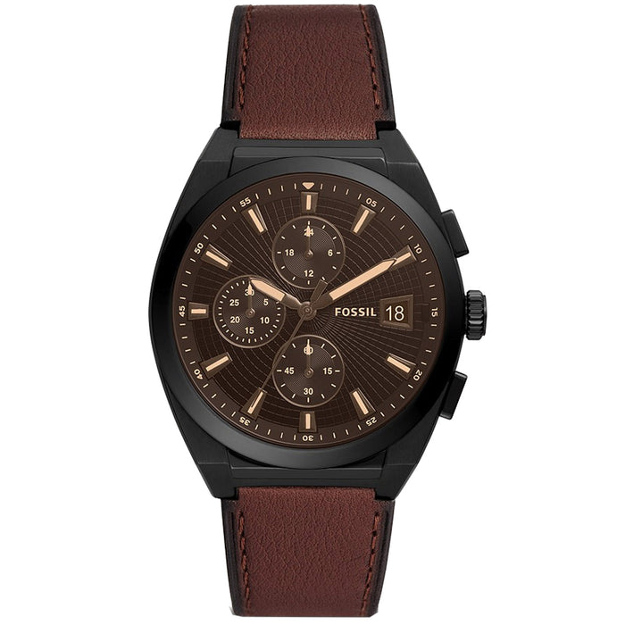 Fossil Men's Everett Brown Dial Watch