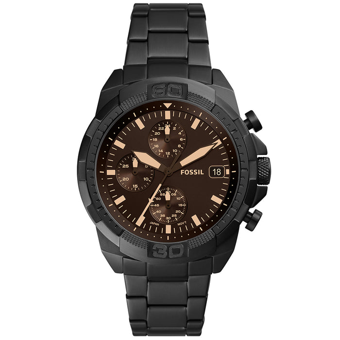 Fossil Men's Bronson Brown Dial Watch - FS5851