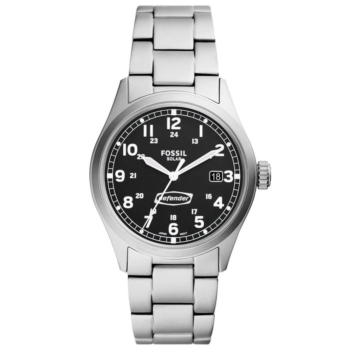 Fossil Men's Defender Black Dial Watch - FS5973