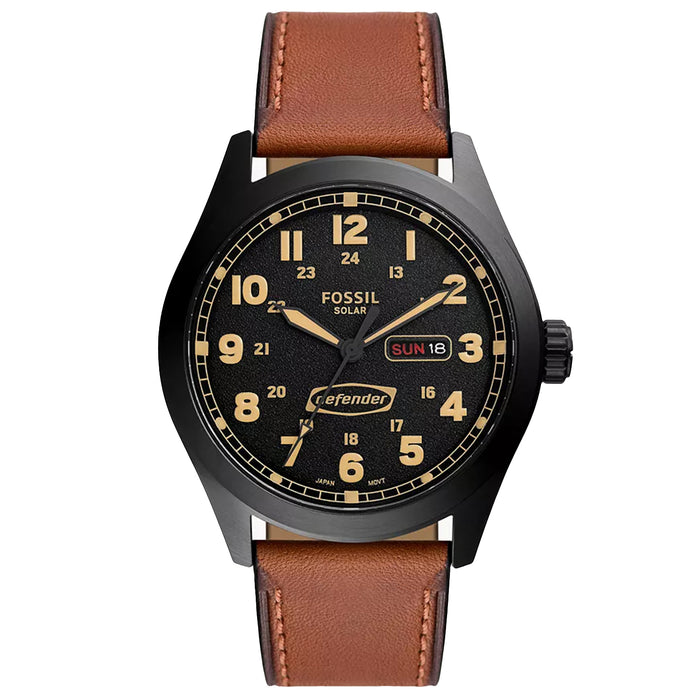 Fossil Men's Defender Black Dial Watch - FS5978