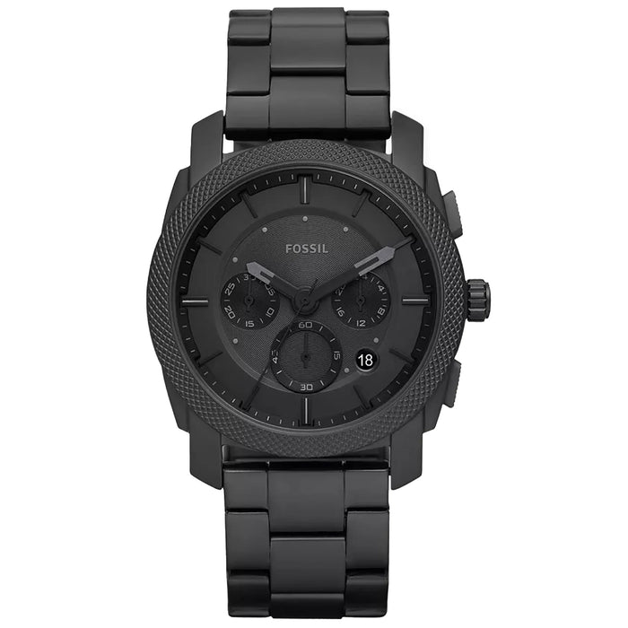 Fossil Men's Machine Black Dial Watch - FS6015