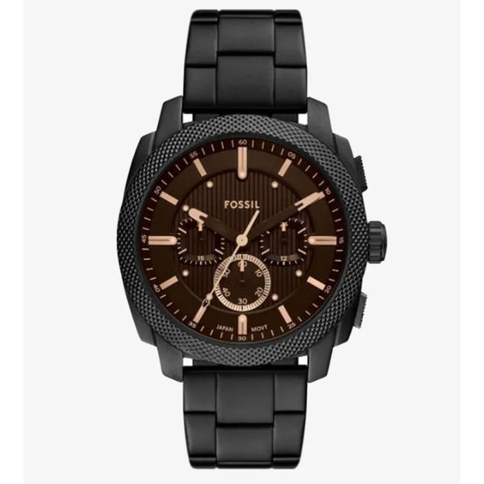 Fossil Men's Machine Brown Dial Watch - FS6097