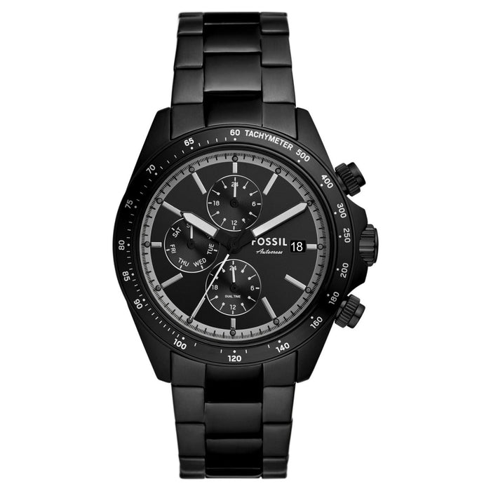 Fossil Men's Autocross Black Dial Watch - FS6125