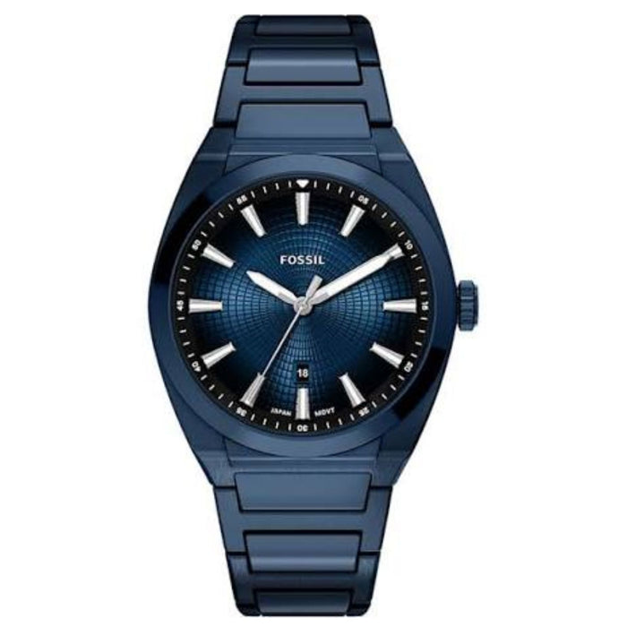 Fossil Men's Everett Blue Dial Watch - FS6169