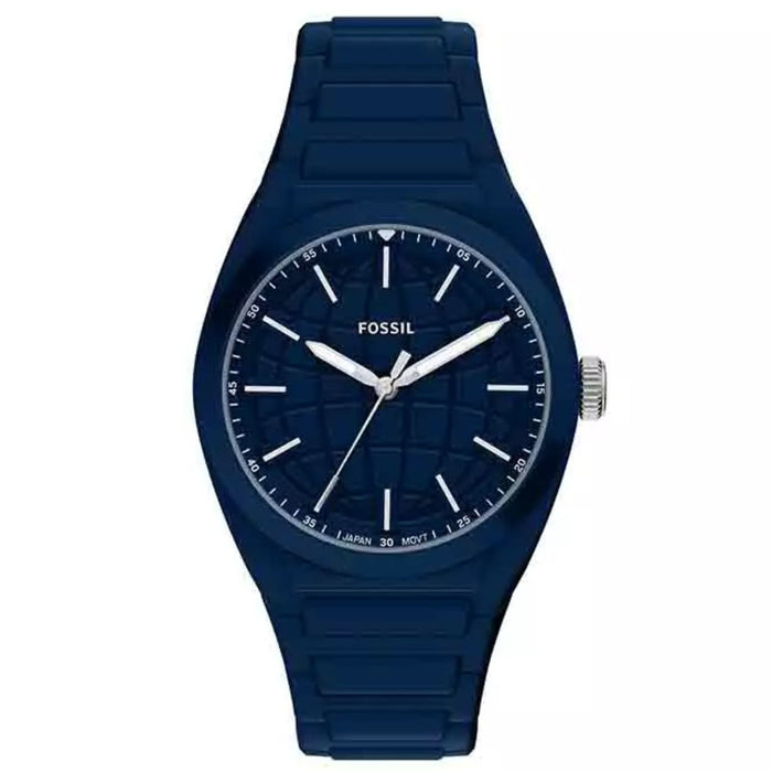 Fossil Men's Everett Blue Dial Watch - FS6177