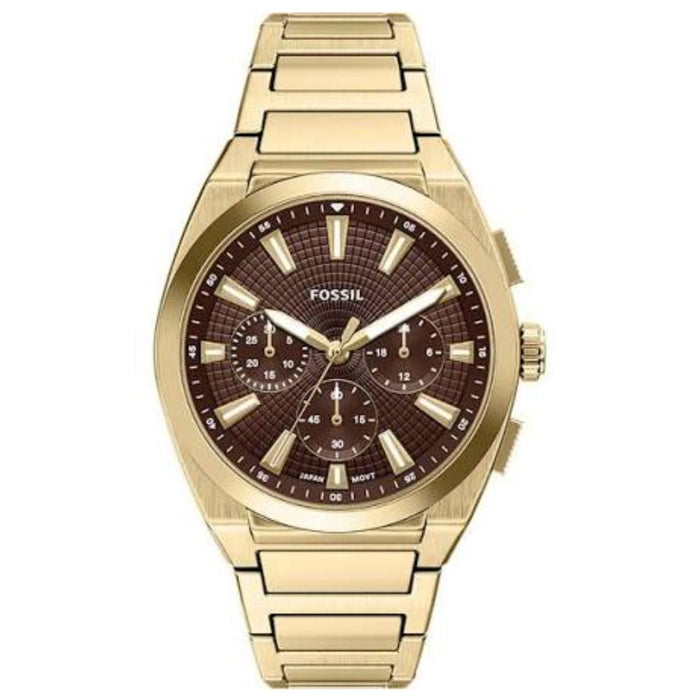 Fossil Men's Everett Brown Dial Watch - FS6184