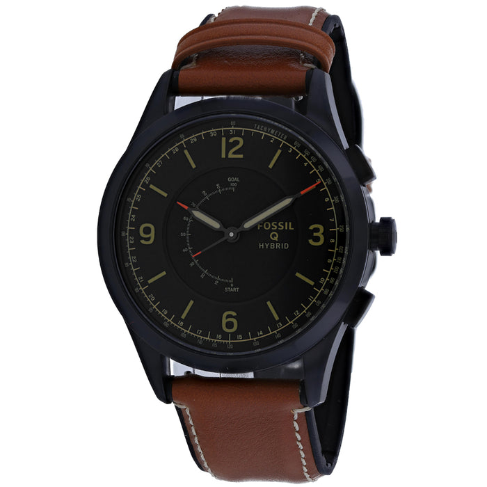 Fossil Men's Hybrid Q Black dial watch - FTW1206