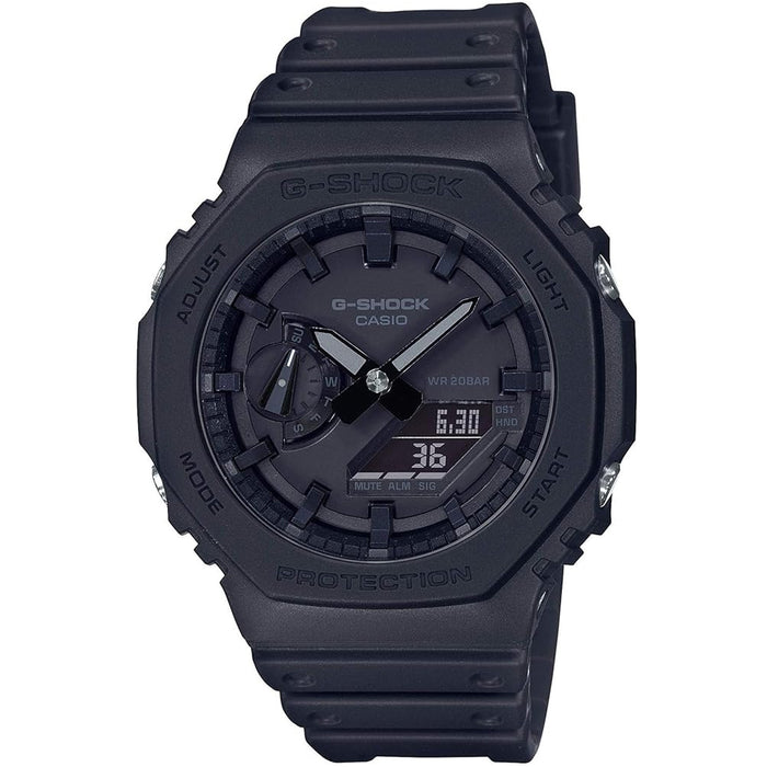 Casio Men's G-Shock GA-2100 Series Black Dial Watch - GA2100-1A1