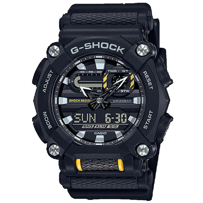 Casio Men's G-Shock Black Dial Watch - GA900-1A