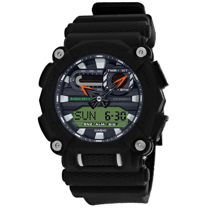 Casio Men's G-Shock Black Dial Watch - GA900E-1A3